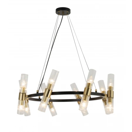 74785/16R BLACK+COPPER (1) Люстра (RL) # 