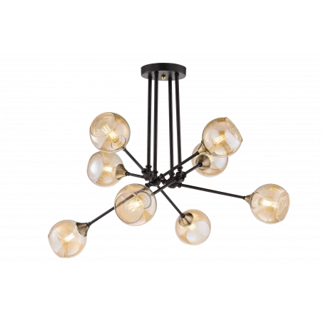 4797/8 BK+AB (1) Люстра (RL) 