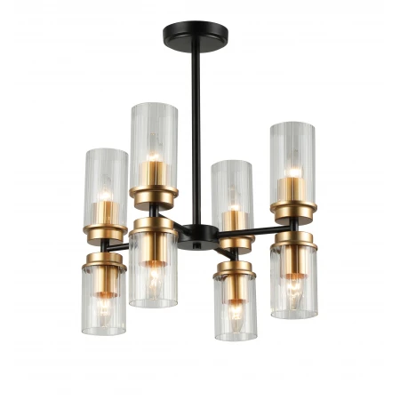 74671/4+4 GOLD+BLACK (1) Люстра (RL) 