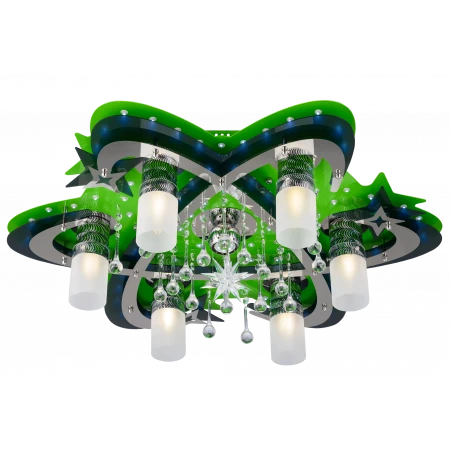 8367/6+1 GN+CR WT (1) Люстра 