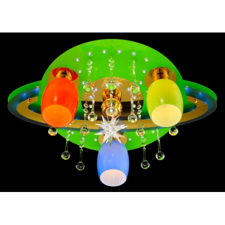 8364/3+1 GN+GD MIX (1) Люстра 