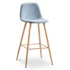 Барный стул 350B ESF_DC350B-blue-wood-3052-4