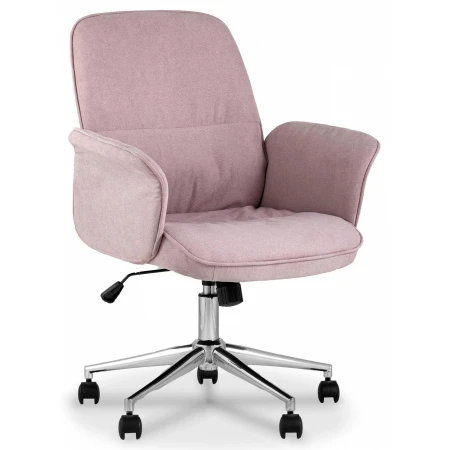Кресло Simona, розовый, ткань