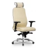 Кресло офисное KL-3.04, бежевый, кожа искусственная NewLeather Кресло офисное KL-3.04, бежевый, кожа искусственная NewLeather