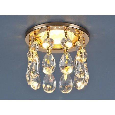 2055 MR16 GD/CL золото/прозрачный [01080845]