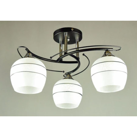 МС-XA1035B/3 BK+CR (6) светильник потолочный [01085721]