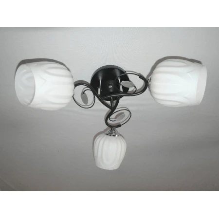 ДС7345C/3 CR+BK (4) светильник потолочный [01092310]