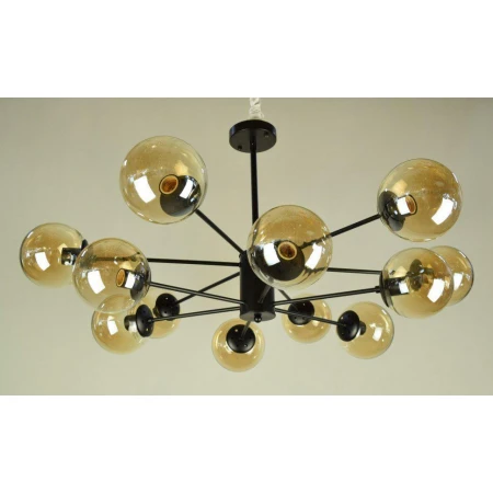 ТР-MD12 BK+Amber (1) светильник потолочный [01083235]