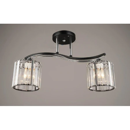 ВР-N3769/2 BK+CR (10) светильник потолочный [01091152]