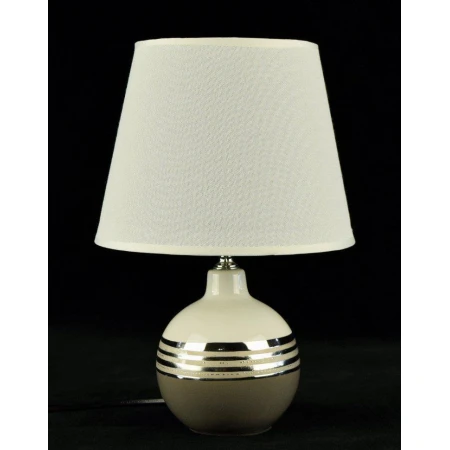 Е-C1933 WT+Gray H31см (24) светильник настольный [01087237]