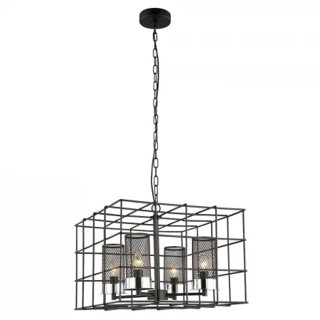 Люстра 4013/4P-BK-CR ХОРС