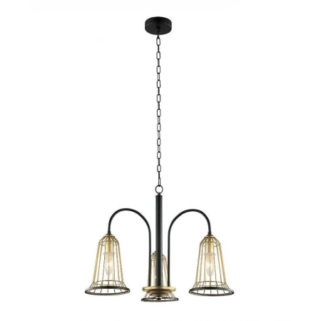 Люстра 4018/3P-BK-GD ВЕЙЛЕР