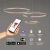 Светодиодная люстра с управлением по Wi-Fi Eurosvet 90280/3 сатин-никель Светодиодная люстра с управлением по Wi-Fi Eurosvet 90280/3 сатин-никель