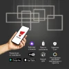 Светодиодная люстра с управлением по Wi-Fi Eurosvet 90278/5 сатин-никель Светодиодная люстра с управлением по Wi-Fi Eurosvet 90278/5 сатин-никель