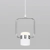 Подвесной светодиодный светильник Eurosvet 50165/1 LED хром/белый