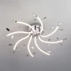 Потолочный светильник с LED подсветкой и пультом Eurosvet 90128/8 хром Потолочный светильник с LED подсветкой и пультом Eurosvet 90128/8 хром