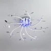 Потолочный светильник с LED подсветкой и пультом Eurosvet 90128/8 хром Потолочный светильник с LED подсветкой и пультом Eurosvet 90128/8 хром