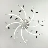Потолочный светильник с LED подсветкой и пультом Eurosvet 90128/8 хром Потолочный светильник с LED подсветкой и пультом Eurosvet 90128/8 хром