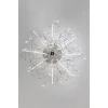 Хрустальная LED люстра Eurosvet 90036/8 хром Хрустальная LED люстра Eurosvet 90036/8 хром