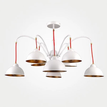 Потолочная люстра с плафонами Eurosvet 70043/8 белый