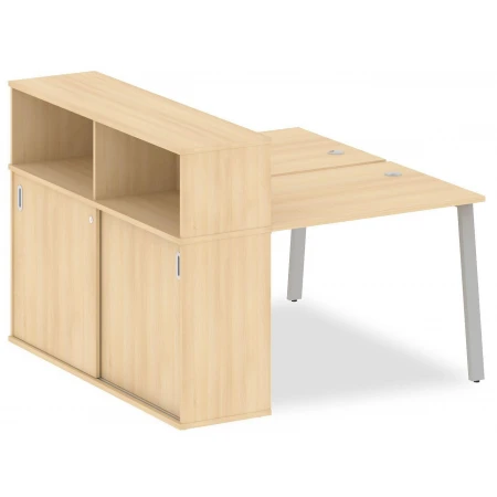 Стол письменный Metal System БА.РС-СШК-2.1 Т