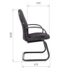 Кресло Chairman 279V черный/черный Кресло Chairman 279V черный/черный