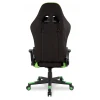 Игровое кресло BX-3760, зеленый, черный, ткань