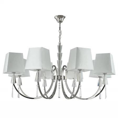 Люстра Crystal lux MARSELA SP-PL8 NICKEL