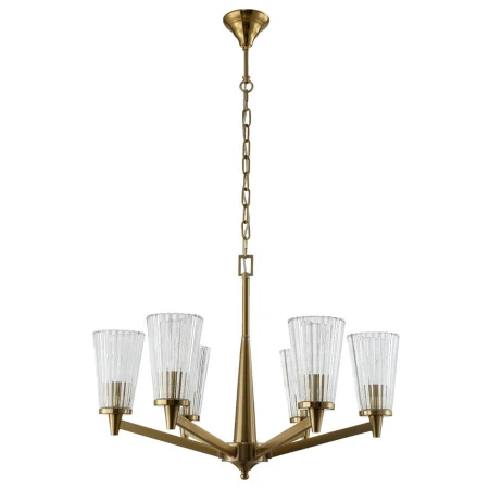 Люстра Crystal lux LAURA SP-PL6 BRONZE LAURA