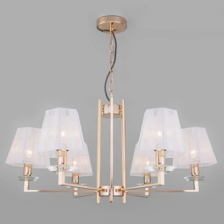 Люстра Eurosvet 60114/6 золото Alegria