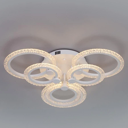 Люстра Eurosvet 90226/6 белый Wellen