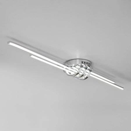 Люстра Eurosvet 90243/4 хром Skyline