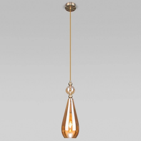 Светильник Eurosvet 50202/1 янтарный Ilario