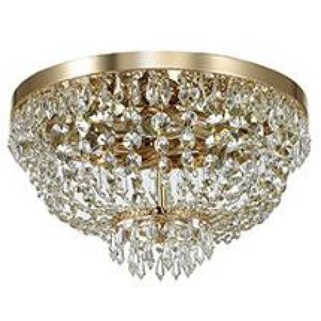 Хрустальный светильник Ideal Lux CAESAR PL5 ORO CAESAR