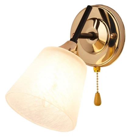 Бра IMEX MD.1253-1-W BK+FGD Бра IMEX MD.1253-1-W BK+FGD