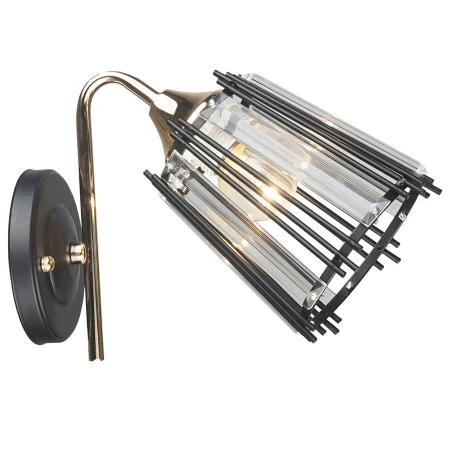 Бра IMEX MD.4050-1-W BK+FGD Бра IMEX MD.4050-1-W BK+FGD