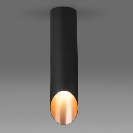 Точечный светильник Elektrostandard DLN115 GU10 черный/золото 7011, 7005