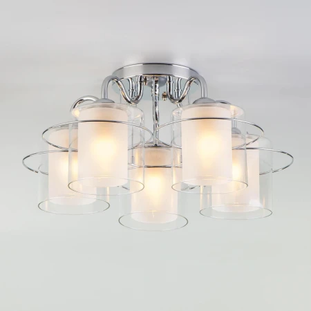 Потолочная люстра Eurosvet 30160/5 хром