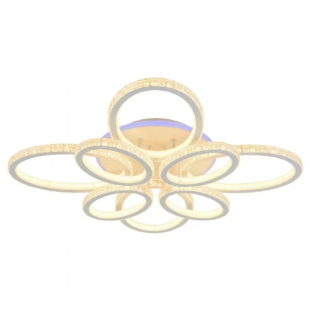 Потолочная светодиодная люстра Profit Light 8033/4+4 WHT