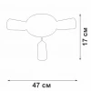 Потолочная люстра Vitaluce V3762-1/3PL