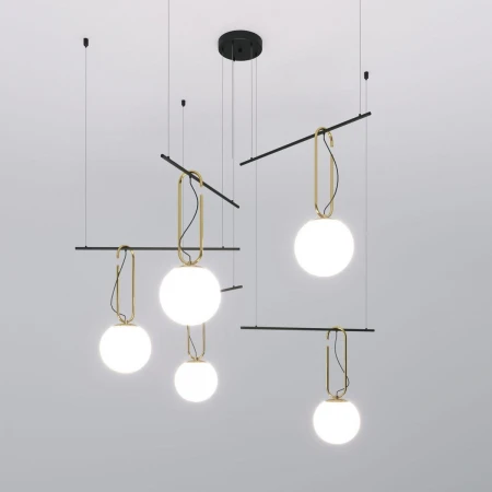 Подвесная люстра Eurosvet Riche 70143/5 черный