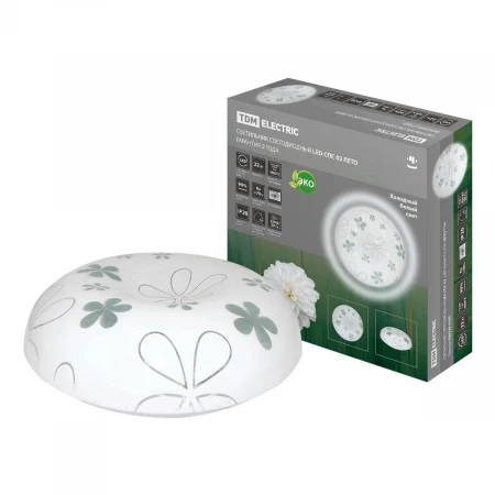 Настенно-потолочный светодиодный светильник TDM Electric Лето LED СПС 02 SQ0329-0165 Настенно-потолочный светодиодный светильник TDM Electric Лето LED СПС 02 SQ0329-0165