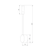 Бра Elektrostandard Bard 40117/Led черный a058941
