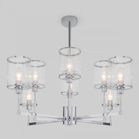 Потолочная люстра Eurosvet 60144/8 хром