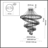 Подвесная люстра Odeon Light Vekia 4930/260L Подвесная люстра Odeon Light Vekia 4930/260L