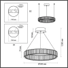 Подвесная люстра Odeon Light Vekia 4930/30L Подвесная люстра Odeon Light Vekia 4930/30L