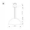 Подвесной светодиодный светильник SP-RESTO-HANG-R500-30W Warm3000 039699