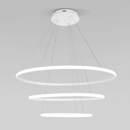 Подвесной светодиодный светильник Eurosvet Collars 90264/3 белый