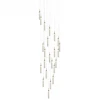 Подвесная люстра Newport 4520 4528+14/S chrome М0067061 Подвесная люстра Newport 4520 4528+14/S chrome М0067061