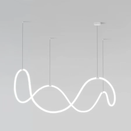 Подвесной светодиодный светильник Eurosvet 90288/1 белый